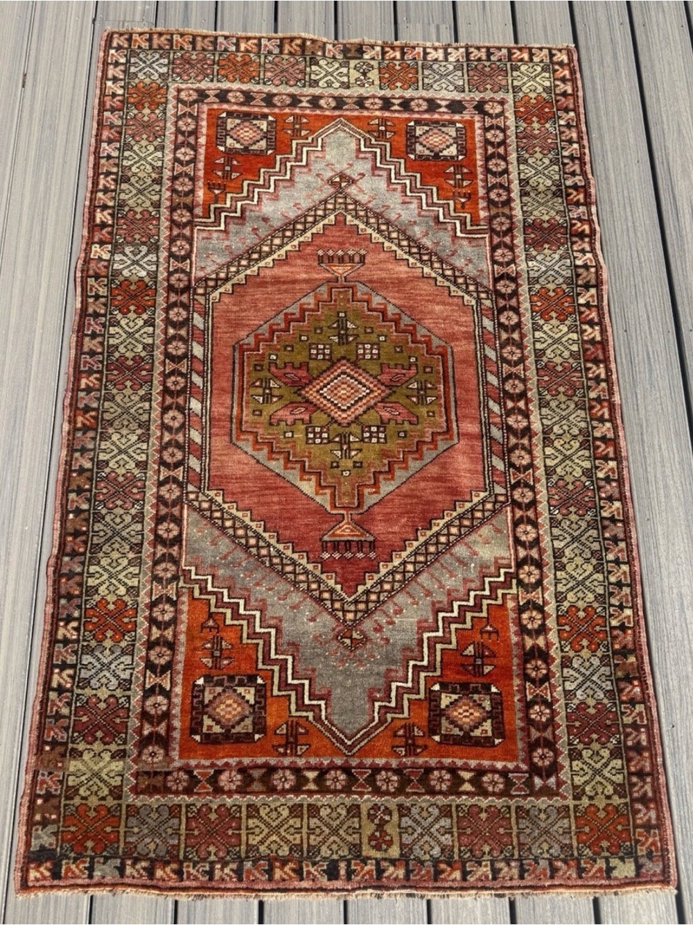 Sundance one of a kind Turkish Anatolian hand made rug by Patrick Charles New!